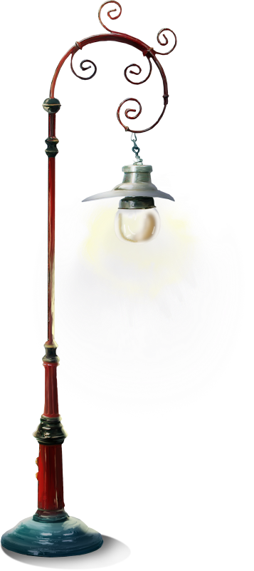 各种各样的路灯马灯png图片素材打包下载（60张）