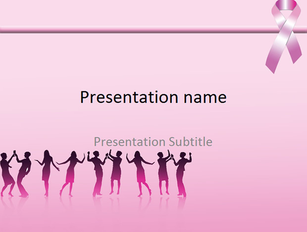 红丝带艾滋癌症公益PPT