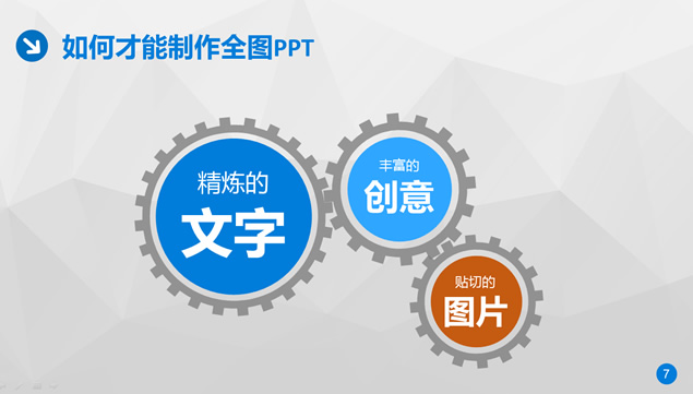 探讨全图ppt——布衣公子ppt技能分享系列ppt模板