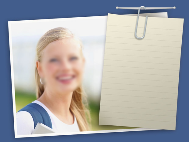 带人物说明的PPT相册模板