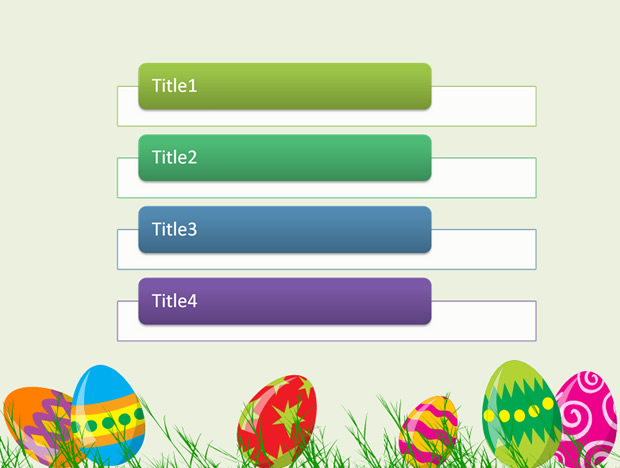 彩蛋——活力色彩PPT模板