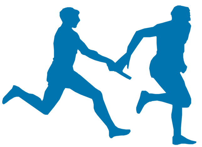 接力运动png