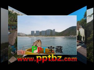 用PPT实现苹果的cover flow效果