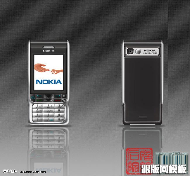 PS鼠绘诺基亚3230手机