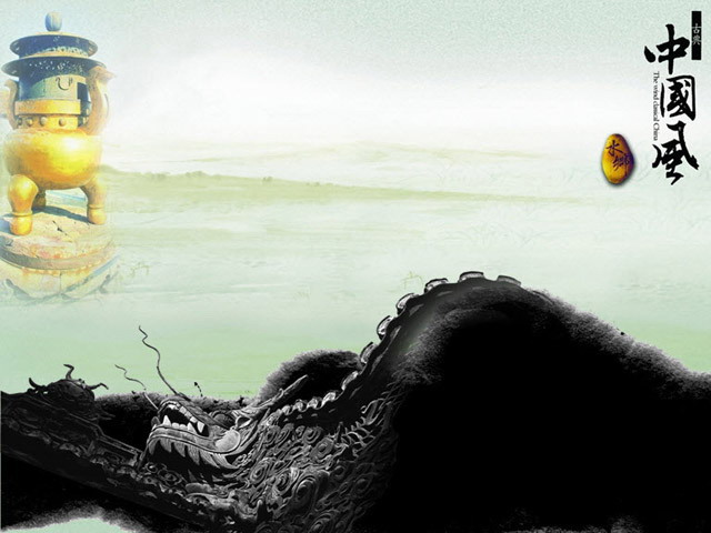 古典中国风幻灯片模板下载