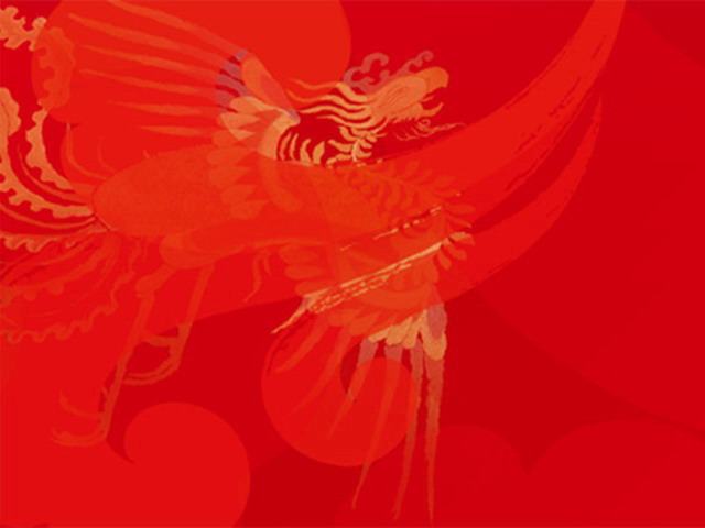 红色动态奥运会PPT模板下载