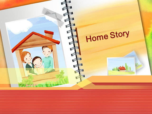 卡通儿童PPT模板下载