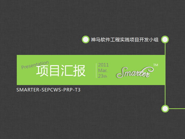 优秀的项目汇报工作总结PowerPoint下载