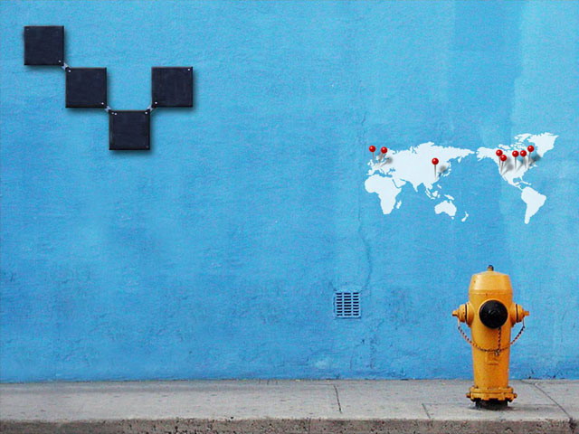 消防栓PowerPoint背景图片