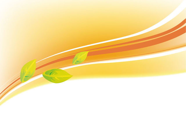 精美叶子PowerPoint背景图片下载