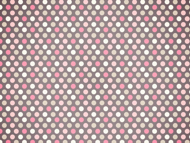 可爱圆点PowerPoint背景图片