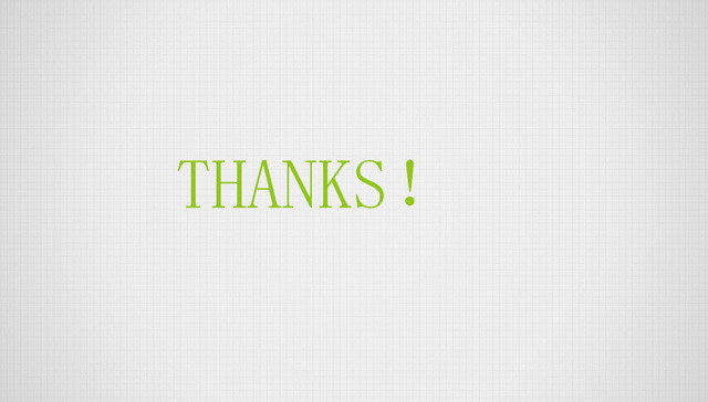 淡雅灰色谢谢欣赏PowerPoint模板下载