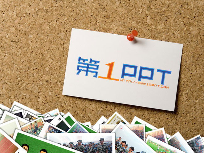 名片标签便签背景的幻灯片边框素材