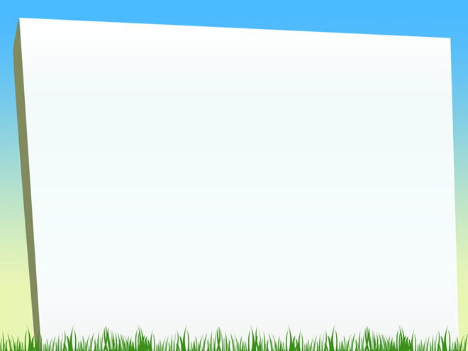 淡雅蓝色背景的幻灯片边框背景图片