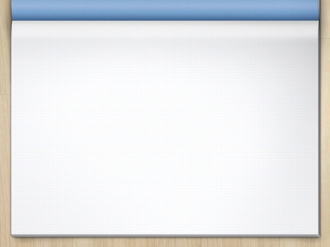 一组蓝色记事本PPT背景图片