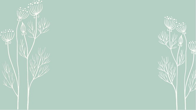 三张淡雅唯美手绘卡通PPT背景图片