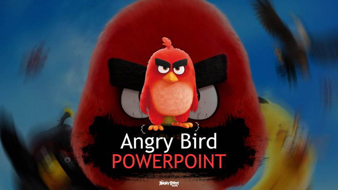 《愤怒的小鸟》主题PPT下载2
