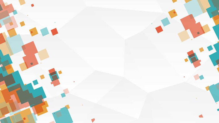 彩色方块阵列PPT背景图片