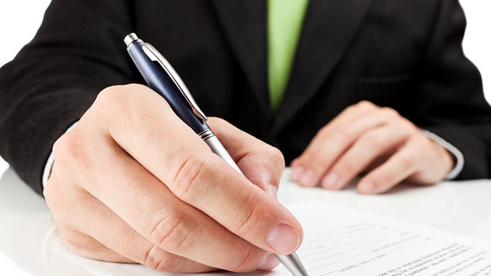 写字签名幻灯片背景图片